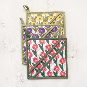 Floral Printed Pot Holder