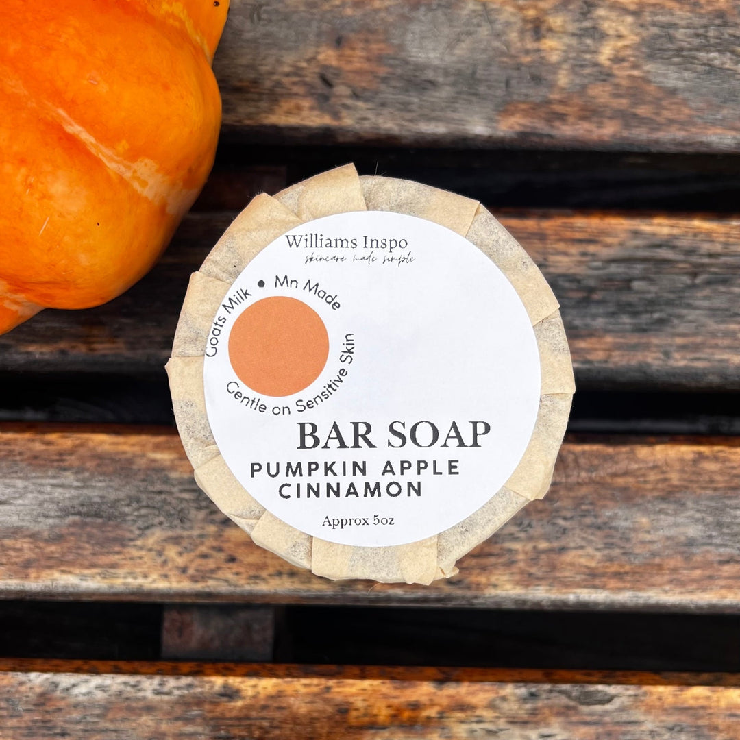Pumpkin Apple Cinnamon Goat Milk Soap