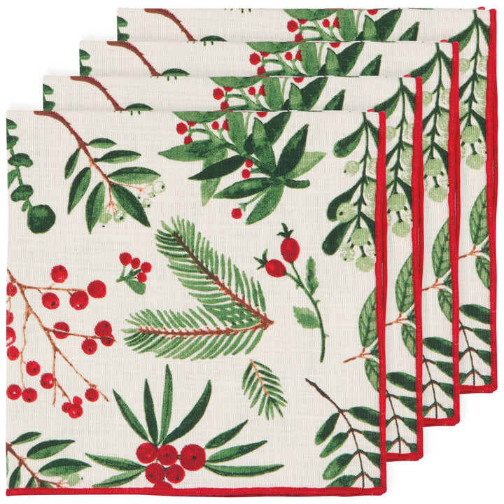 Winterberry Napkins Set