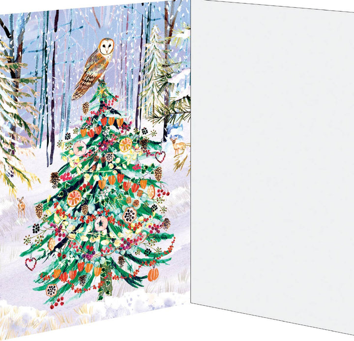 Wild Winter's Song Advent Calendar Greeting Card