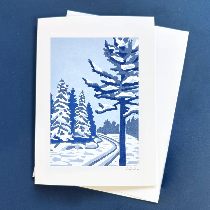 Backcountry Winter Greeting Card