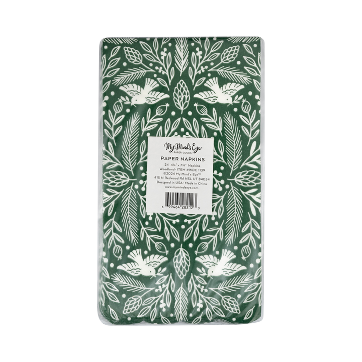 Woodland Scalloped Dinner Napkin