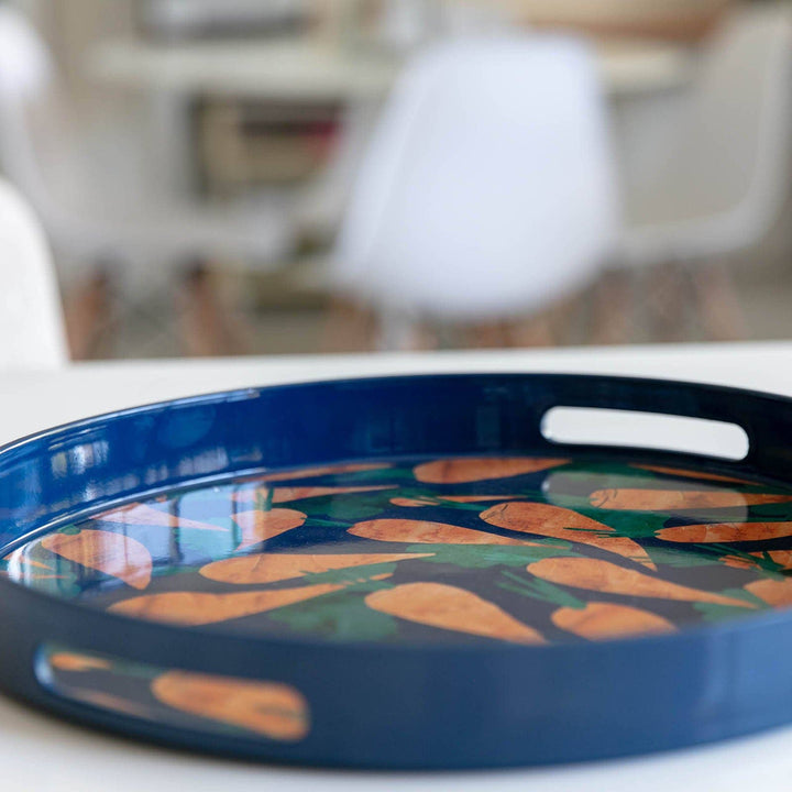 Carrots Round Tray
