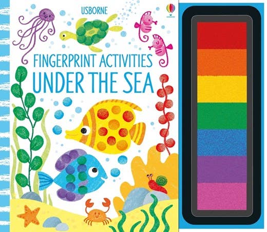 Under the Sea Fingerprint Activity Book