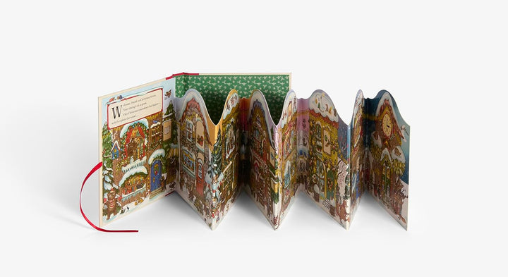 Christmas is Coming to Town: A Foldout Christmas Village & Advent Calendar
