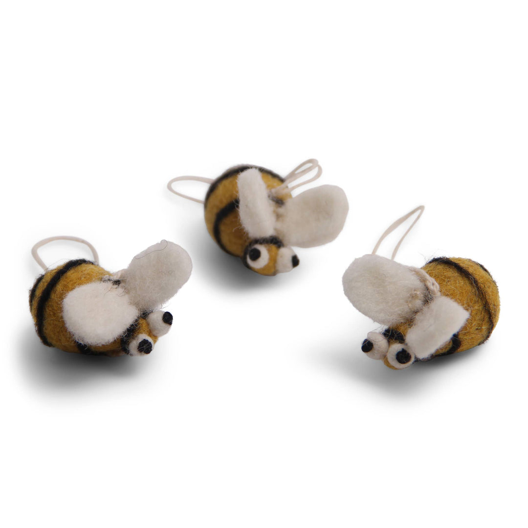 Wool Bee Ornament