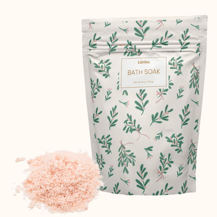 Christmas Holly Holiday Bath Soak