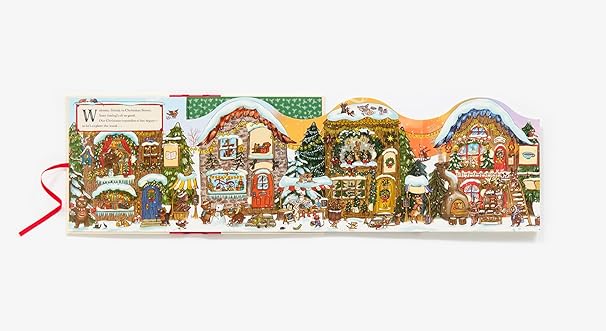 Christmas is Coming to Town: A Foldout Christmas Village & Advent Calendar