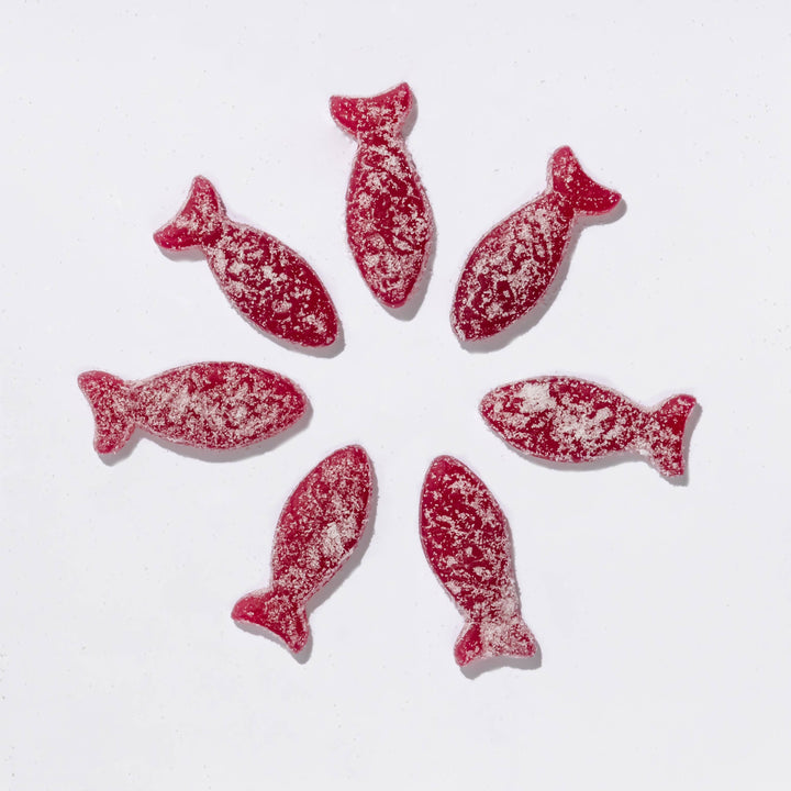 Sour Blackberry Fish Swedish Candy