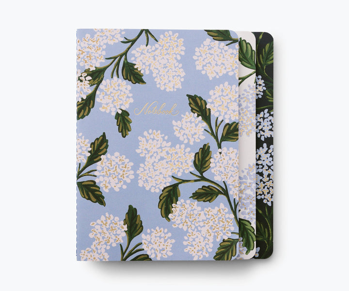 Hydrangea Notebook Set