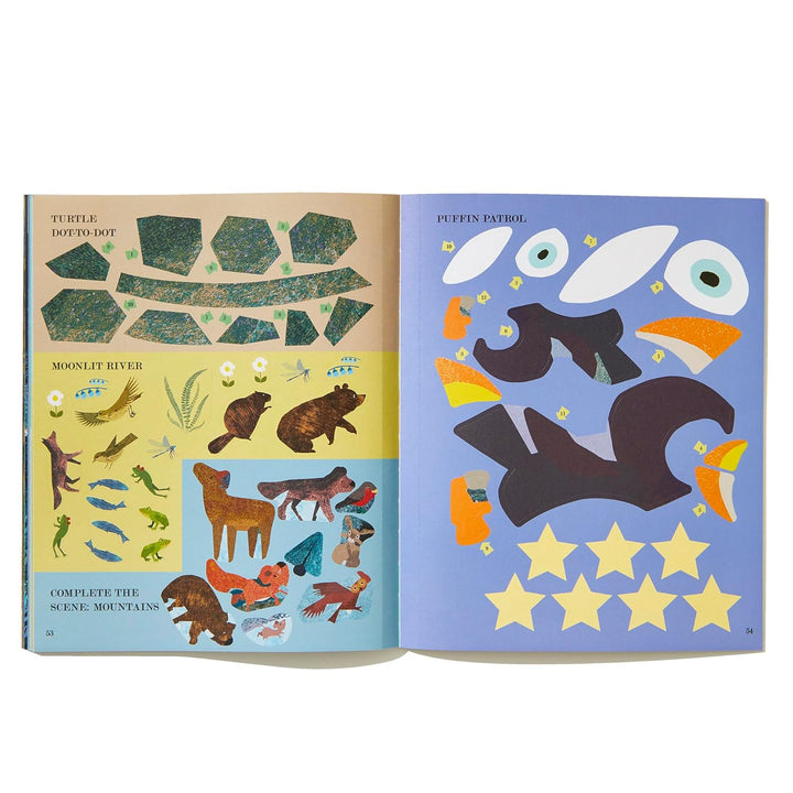 MOON A Peek-Through Activity Book