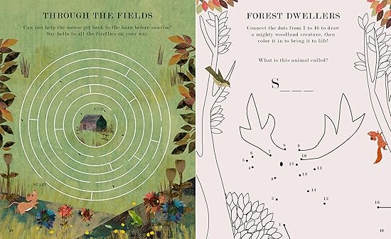 MOON A Peek-Through Activity Book