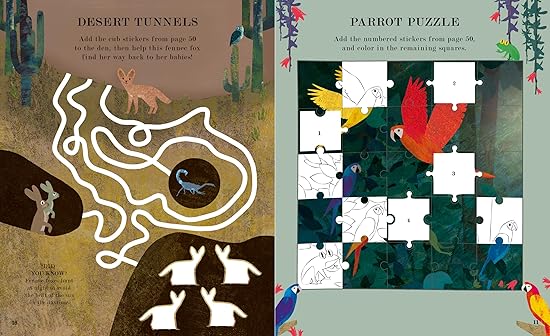 MOON A Peek-Through Activity Book