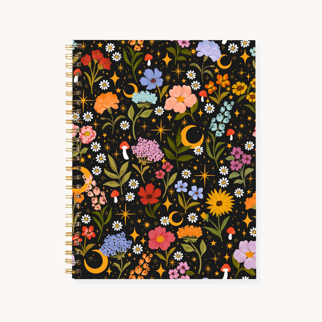 Celestial Garden Hardcover Notebook