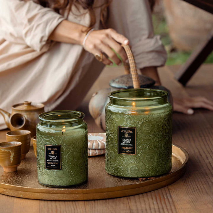 Temple Moss Large Jar Candle