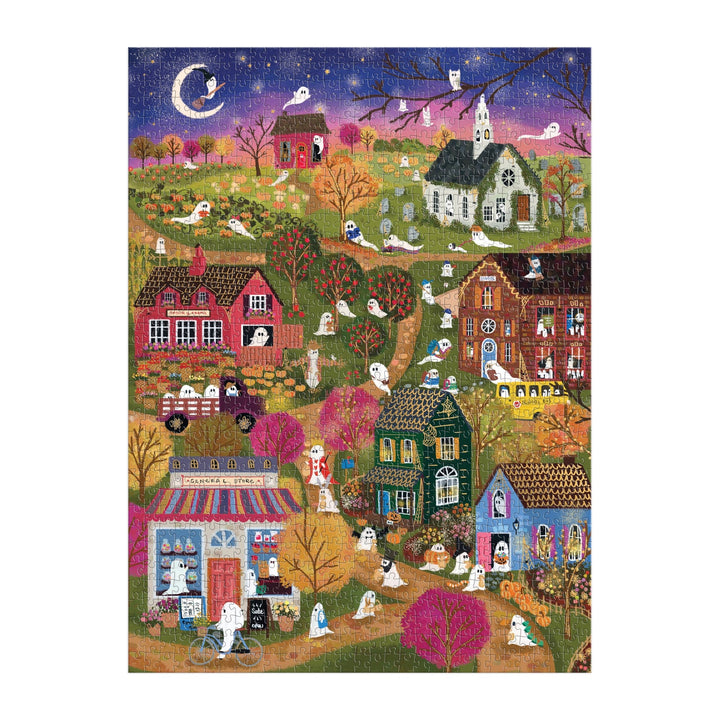Spooky Village 1000 Piece Puzzle