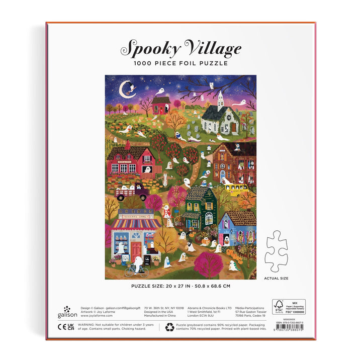 Spooky Village 1000 Piece Puzzle