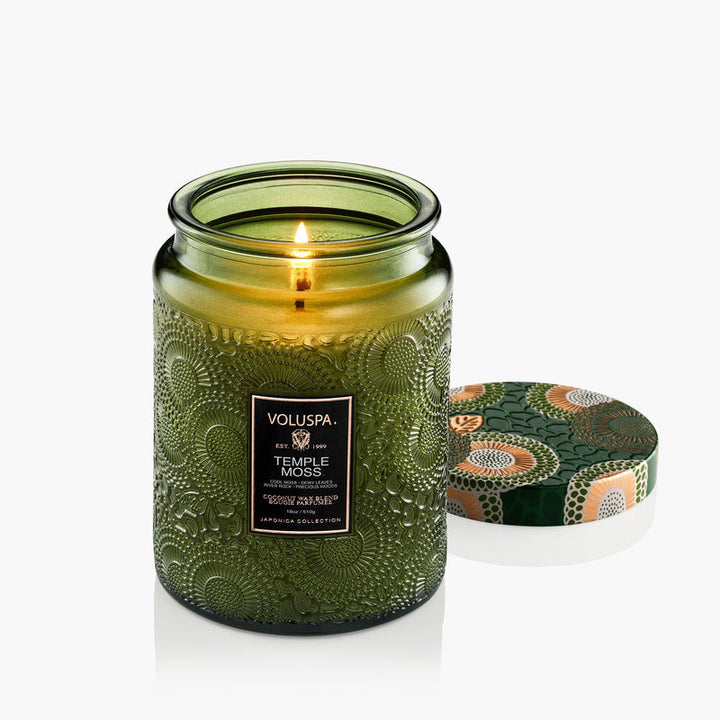Temple Moss Large Jar Candle