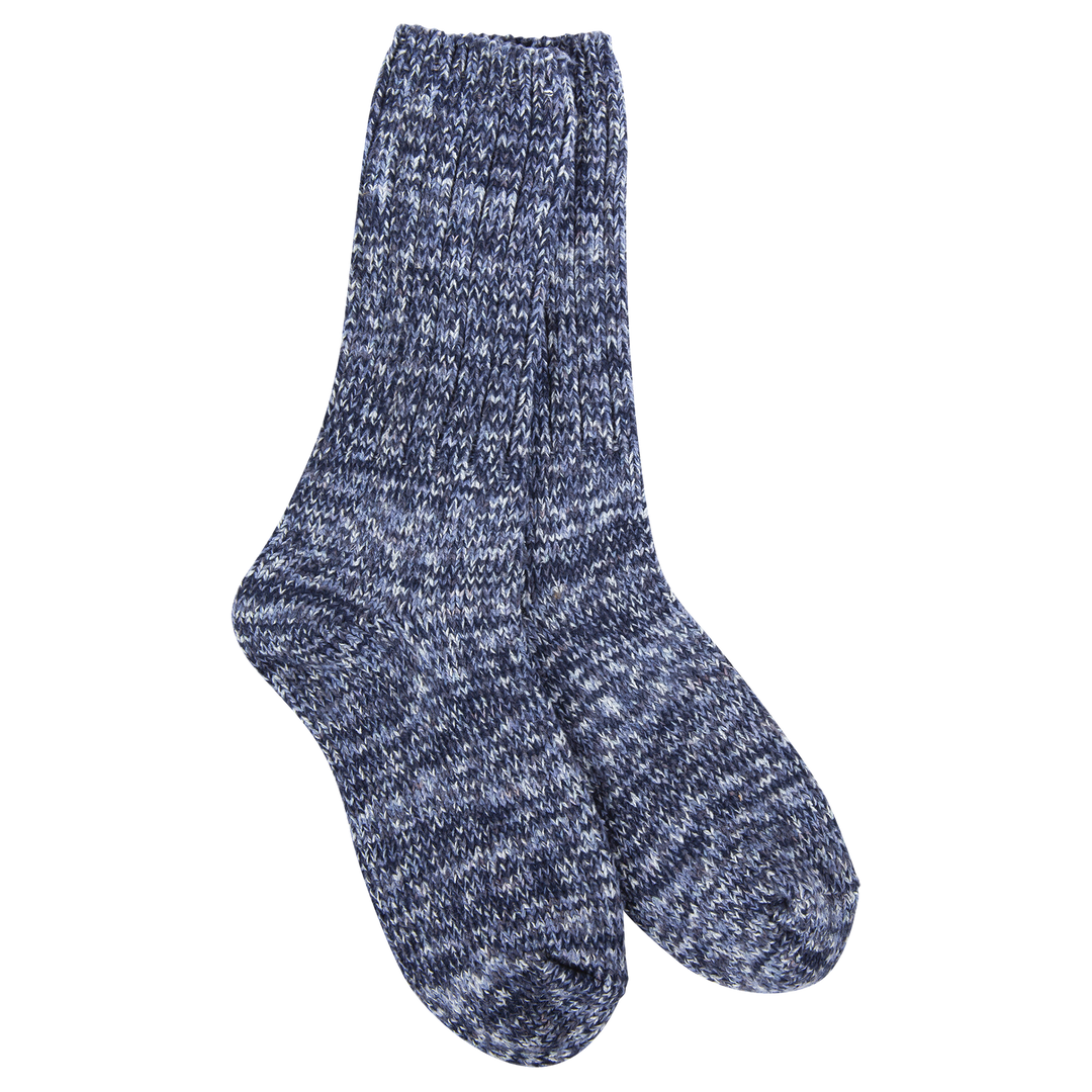World's Softest Ragg Crew Socks - Denim