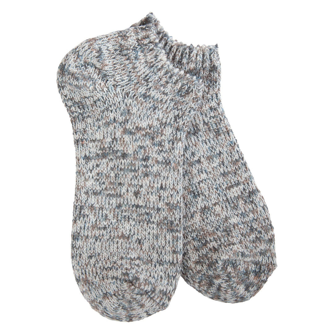 World's Softest Weekend Ragg Low Socks - Mushroom