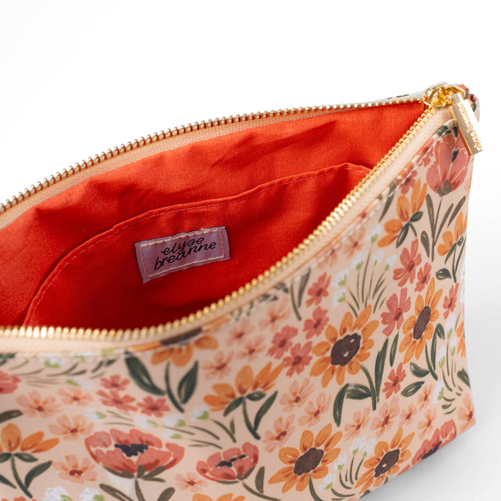 Sunny Poppies Carry-All Pouch