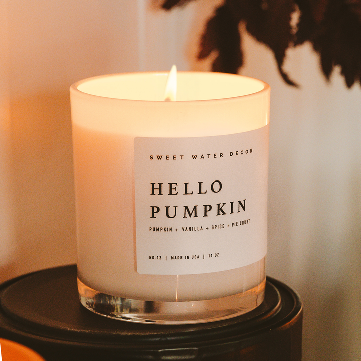 Hello Pumpkin Candle