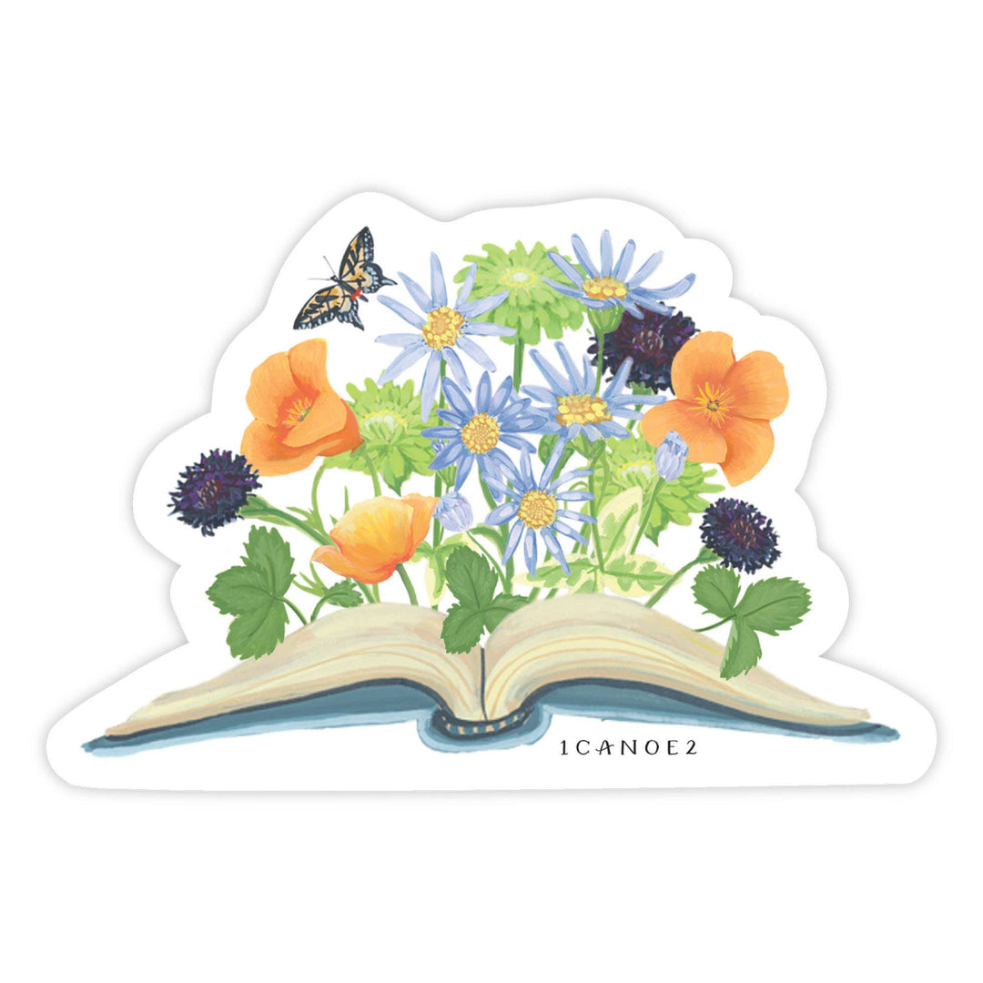 Garden Reading Sticker