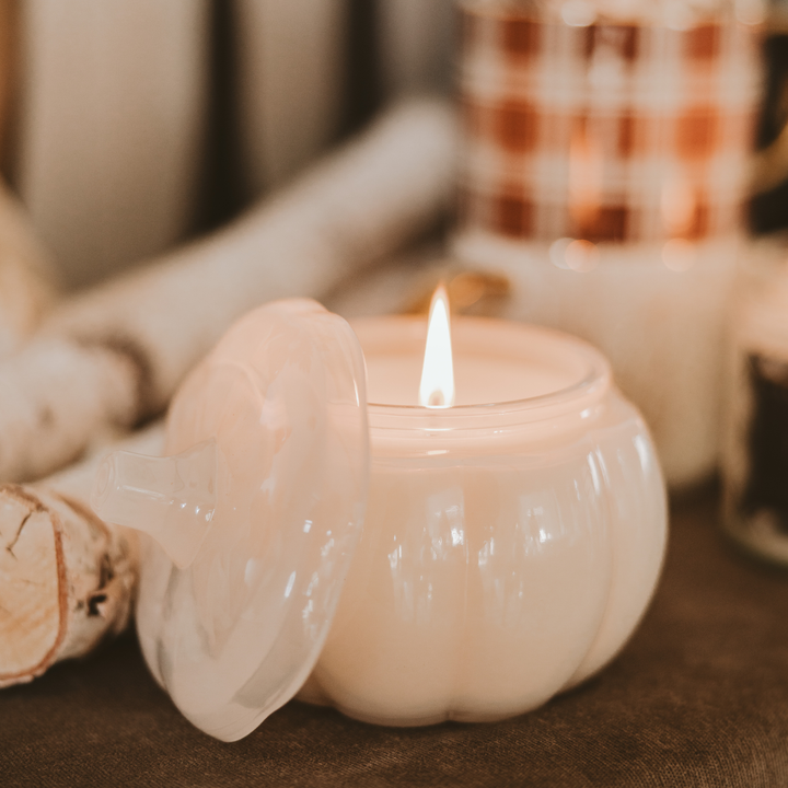 Warm and Cozy Pumpkin Jar Candle
