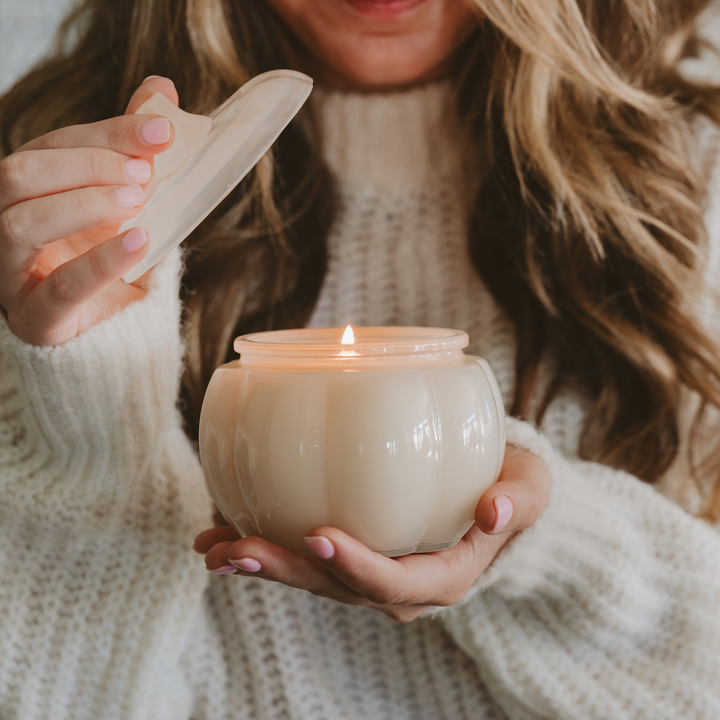 Warm and Cozy Pumpkin Jar Candle