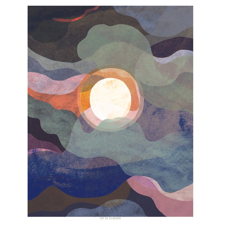 Out of the Darkness Print
