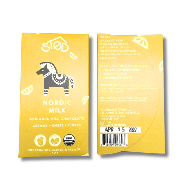 Mini Nordic Milk Chocolate Bar