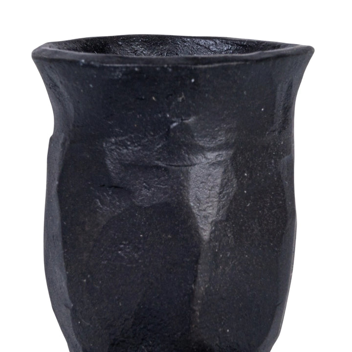 Short Black Cast Iron Taper Holder