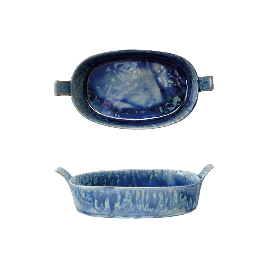 Blue Baker Dish