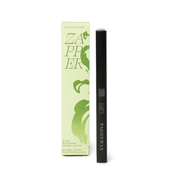Zapper USB Lighter - Black - Merry Piglets