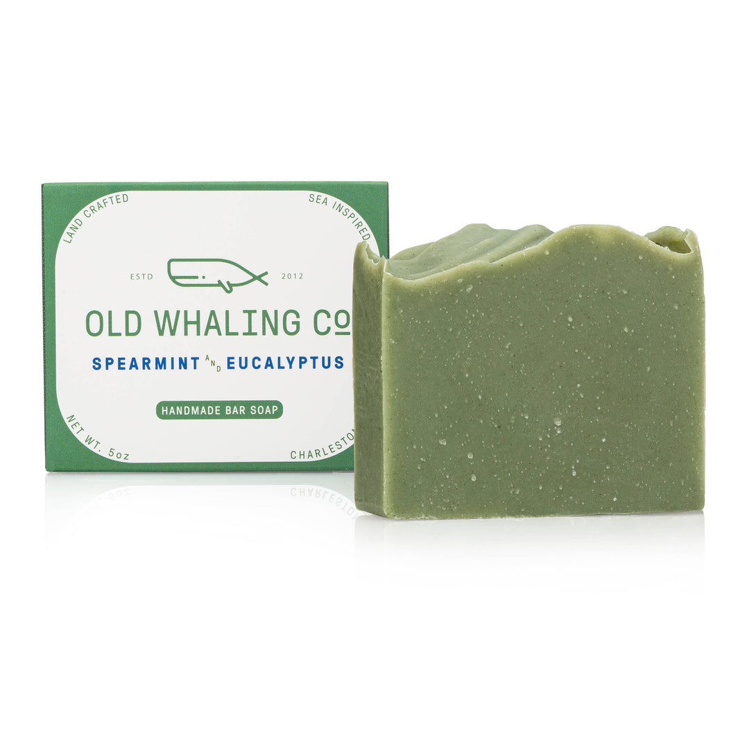 Spearmint & Eucalyptus Bar Soap - Merry Piglets