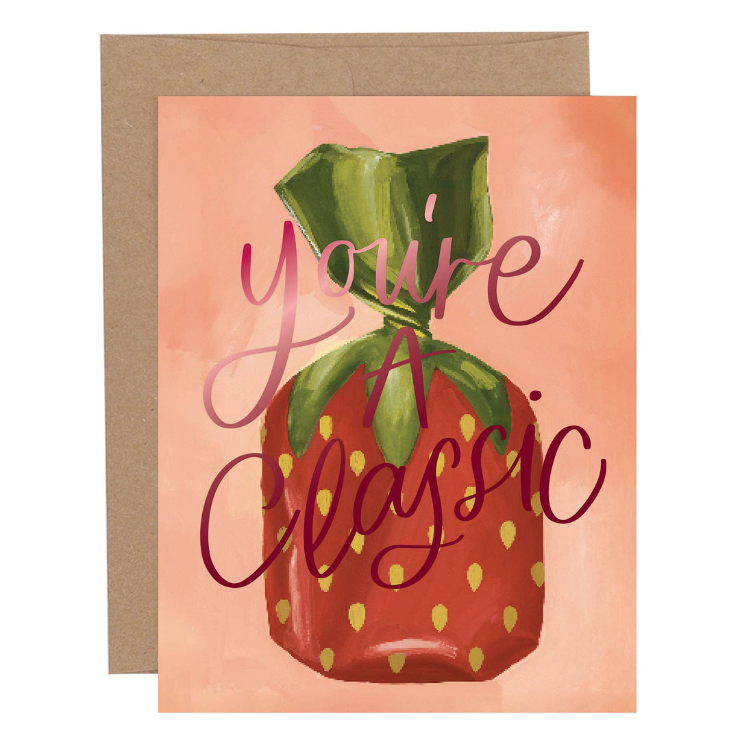 You're A Classic Greeting Card - Merry Piglets