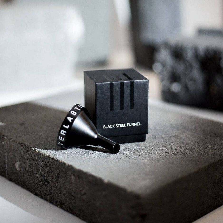 Black Steel Funnel - Merry Piglets