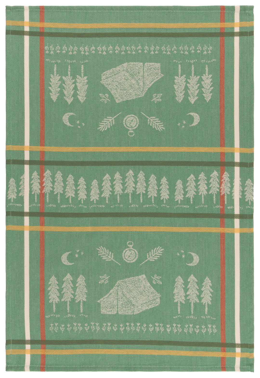 Out and About Jacquard Dishtowel - Merry Piglets