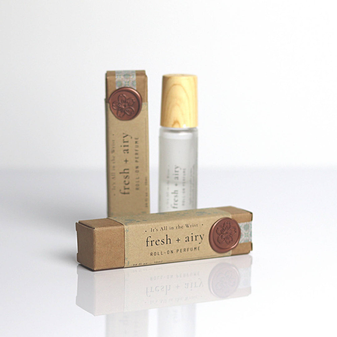 Fresh + Airy Roll On Perfume - Merry Piglets
