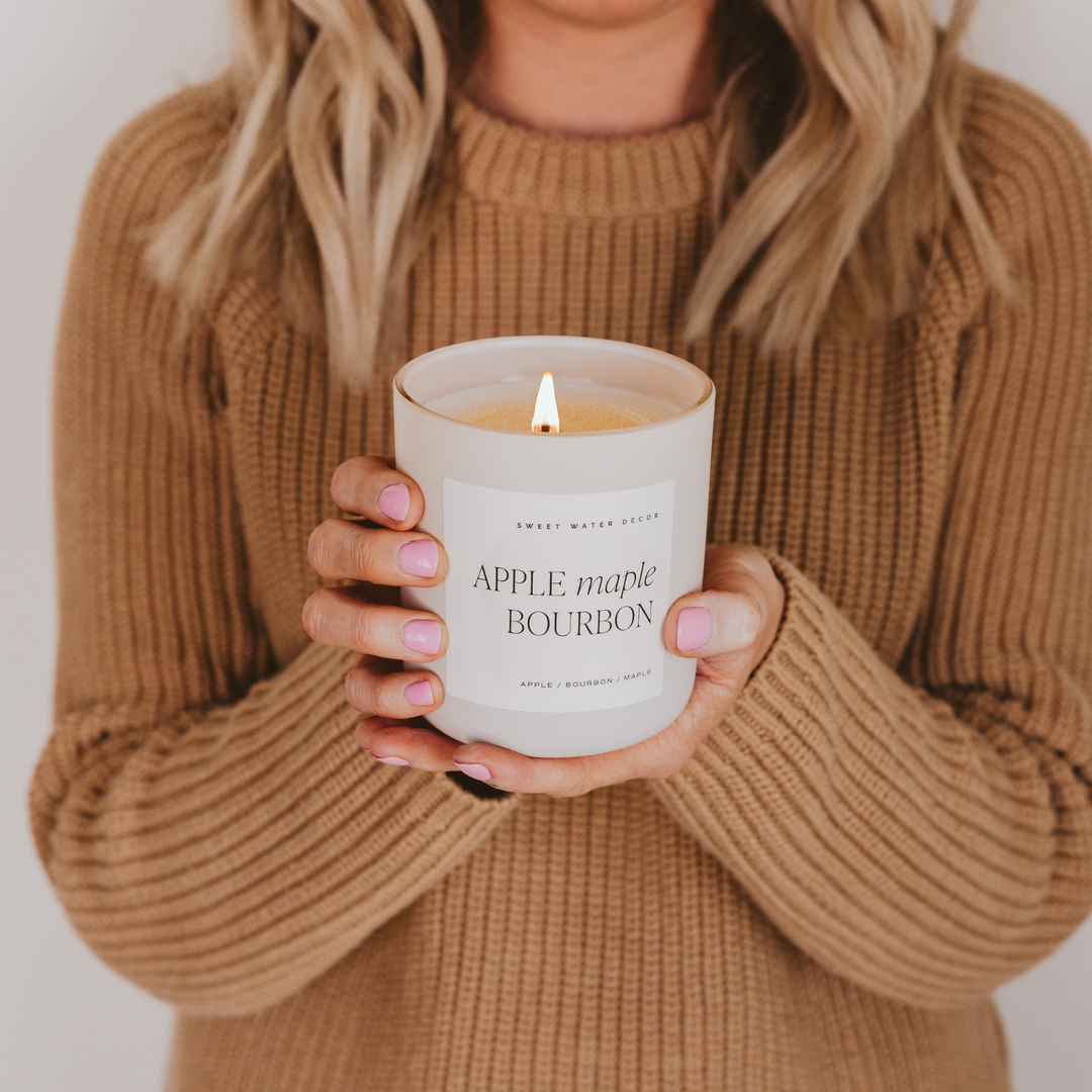 Apple Maple Bourbon Soy Candle