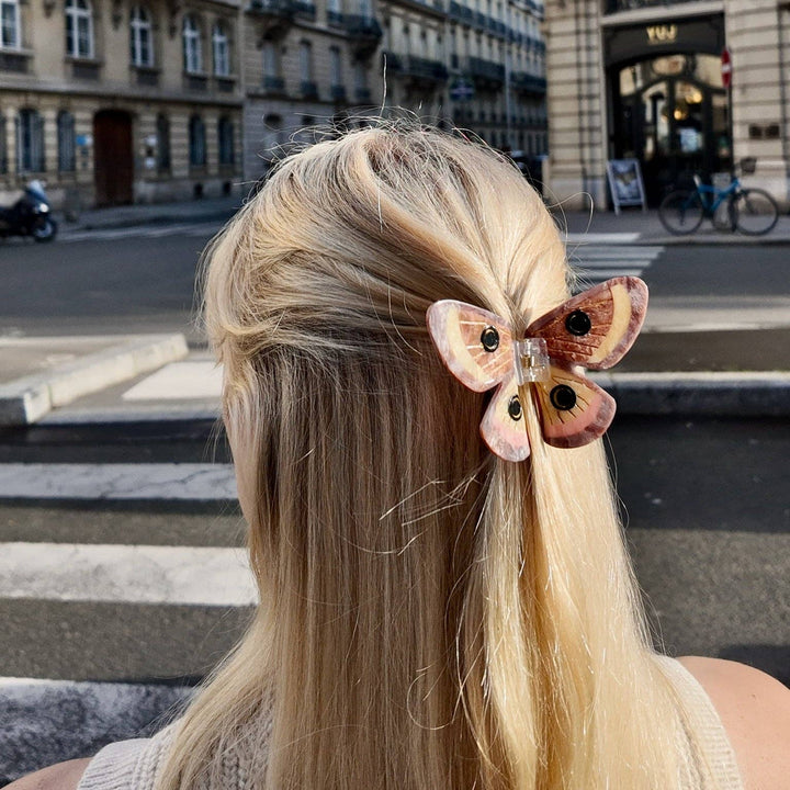 Emperor Silk Moth Claw Hair Clip
