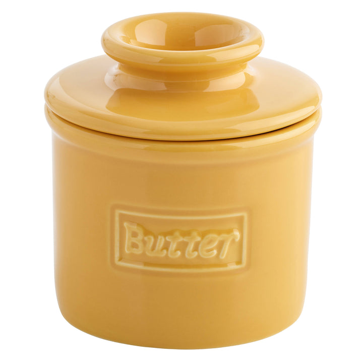 Cafe Golden Yellow Butter Bell Crock