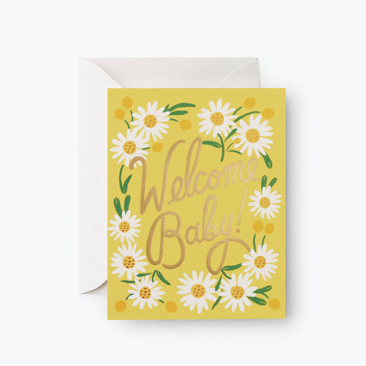 Daisy Baby Greeting Card