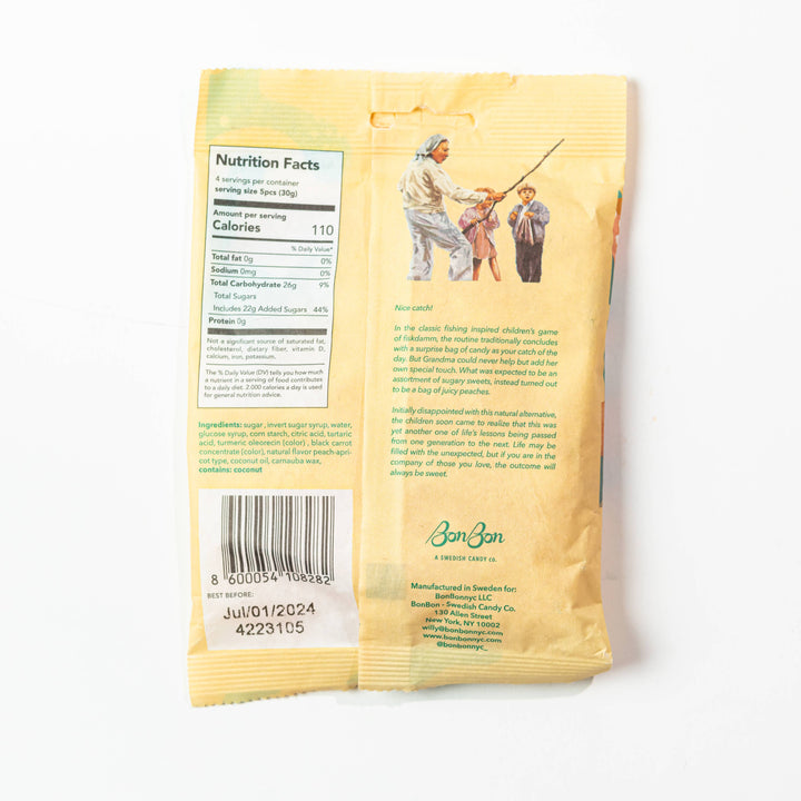 Sour Peach Fish Swedish Candy