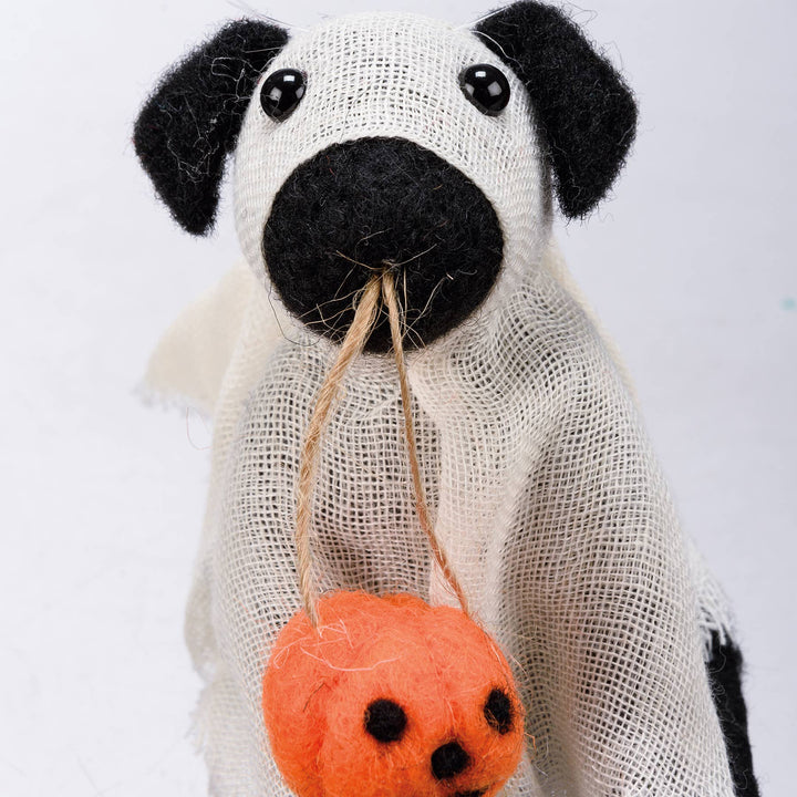 Felt Ghost Dog