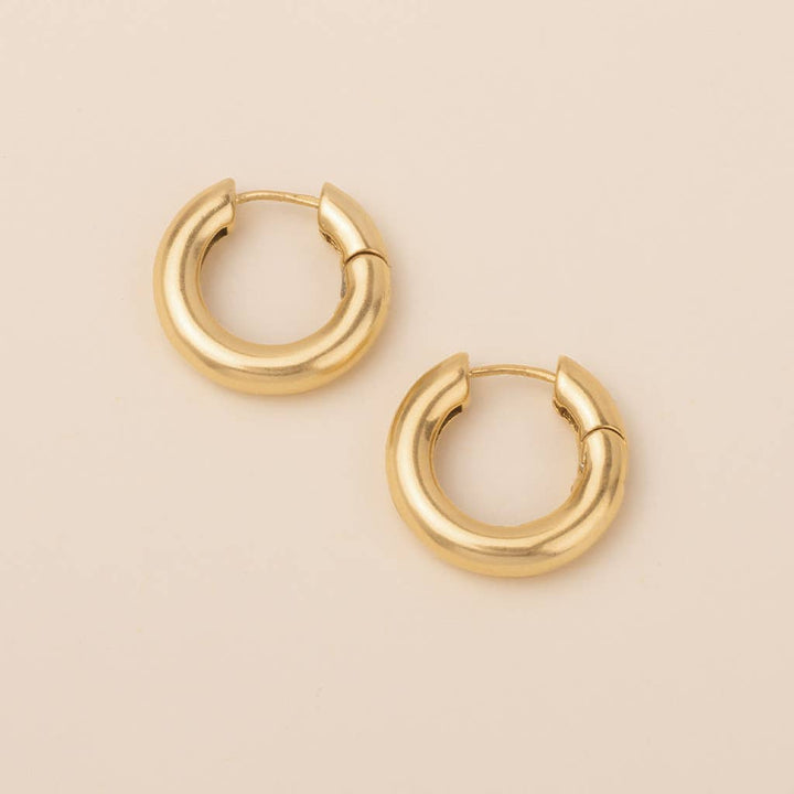 Small Gold Hoop Earrings