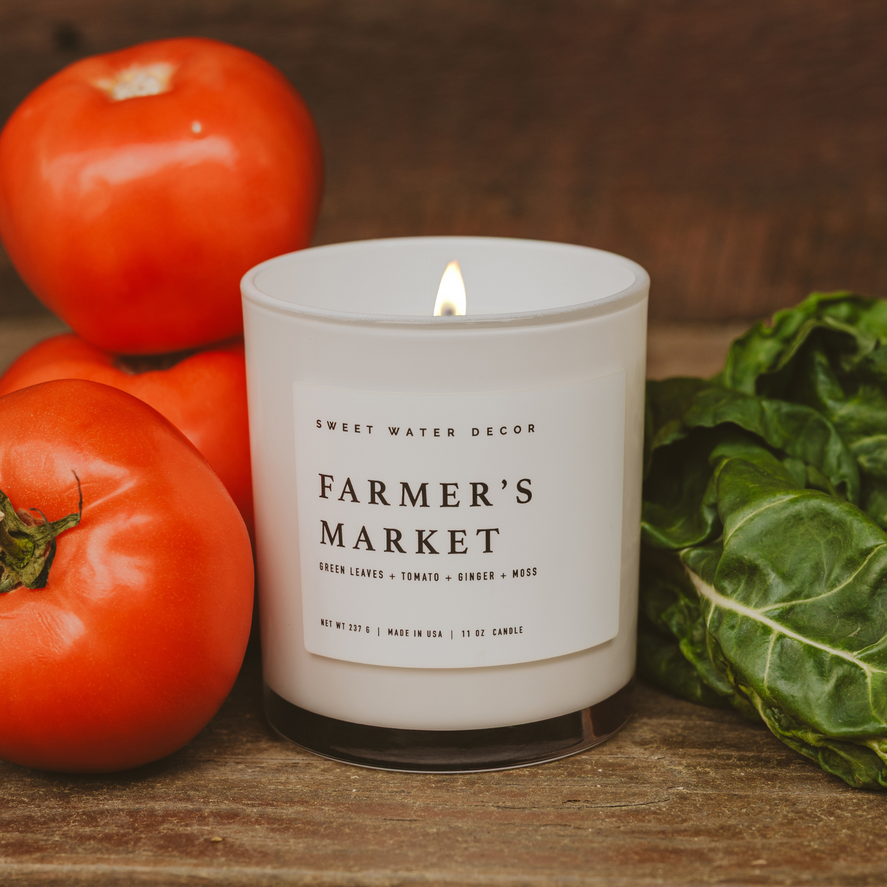 Farmer's Market 11 oz Soy Candle - Thumbnail 2