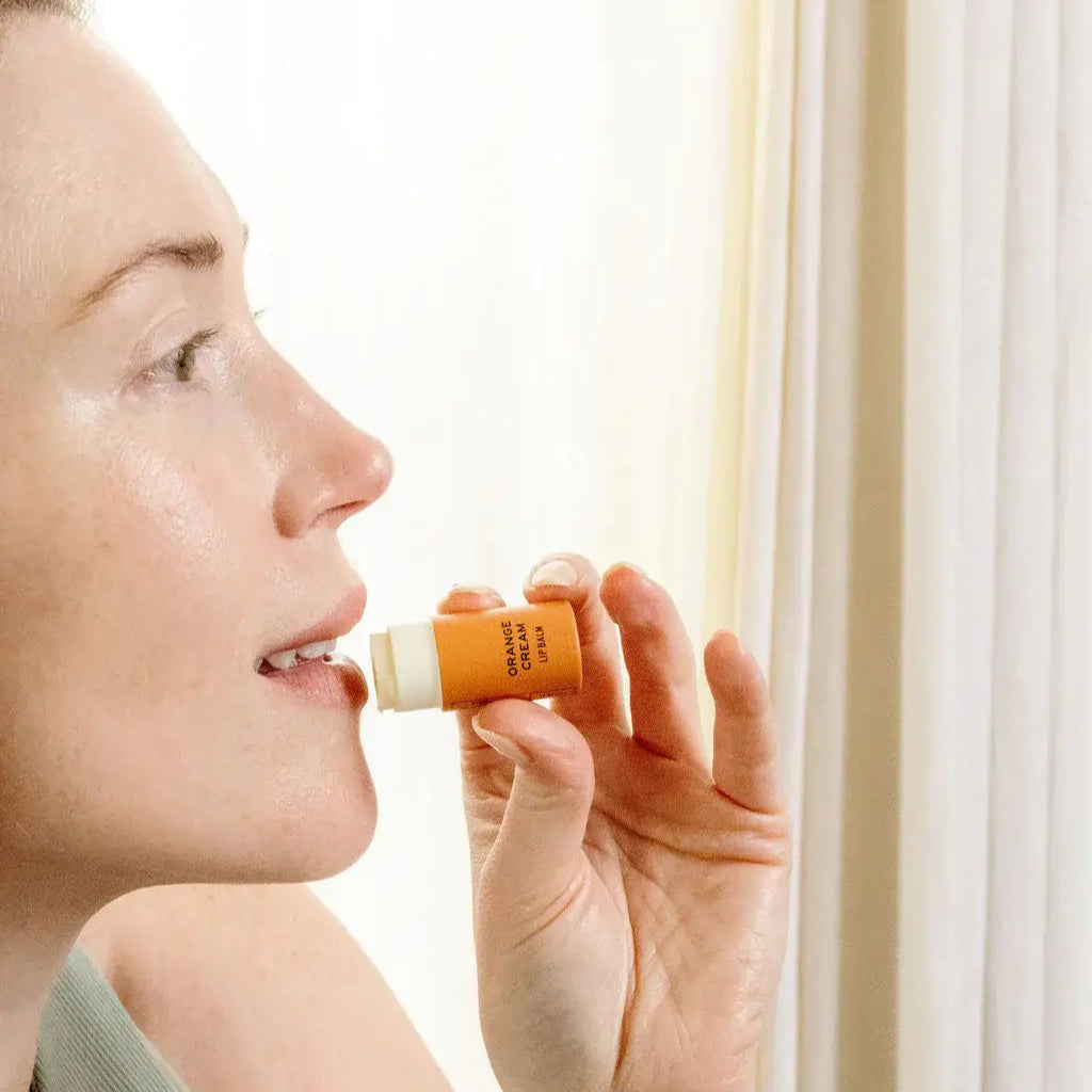 Orange Cream Organic Lip Balm