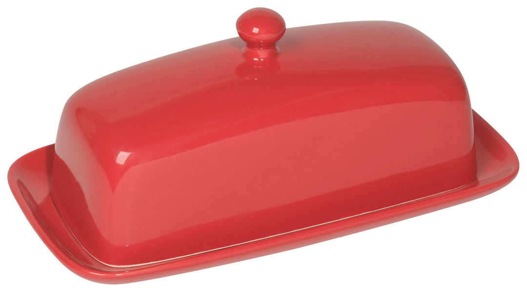 Red Butter Dish