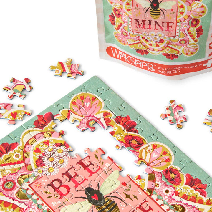 Bee Mine 100 Piece Puzzle Snax